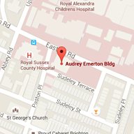 Map of the Audrey Emerton Building