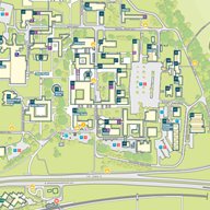 University of Sussex campus map