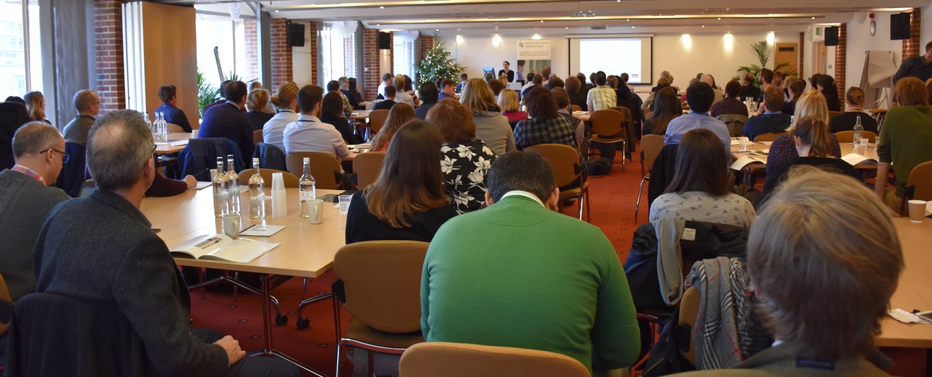 Audience at a conference