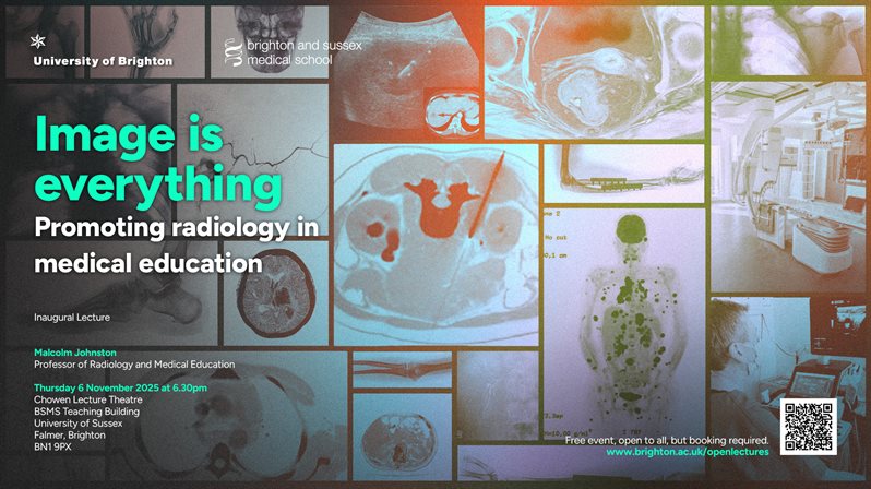 A montage of radiology images