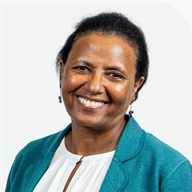 A head and shoulders photo of Mebrak Ghebreweldi