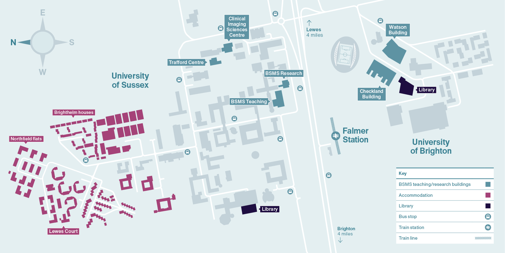 BSMS campus map