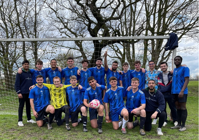 Squad photo of players for the National Association of Medical Schools