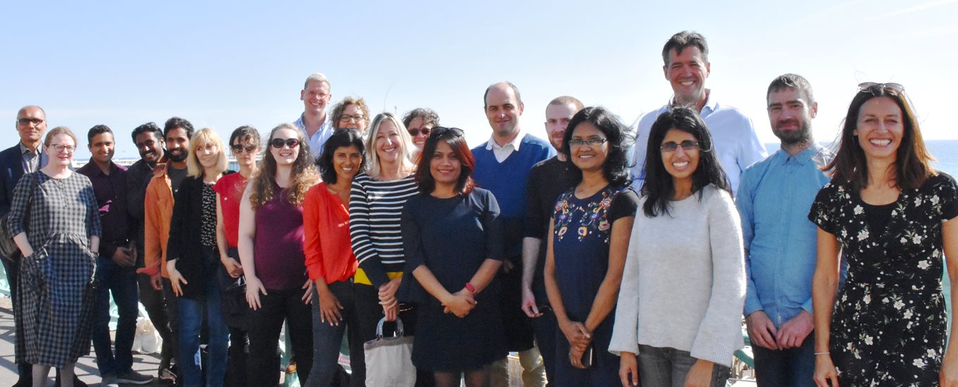 Group photo of the Primary Care and Public Health team in 2019