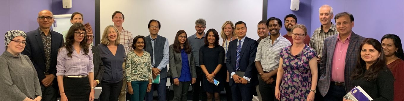 A group of researchers at a UK Symposium