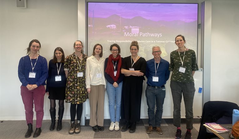 A group photo of people at the Association of Social Anthropologists of the UK