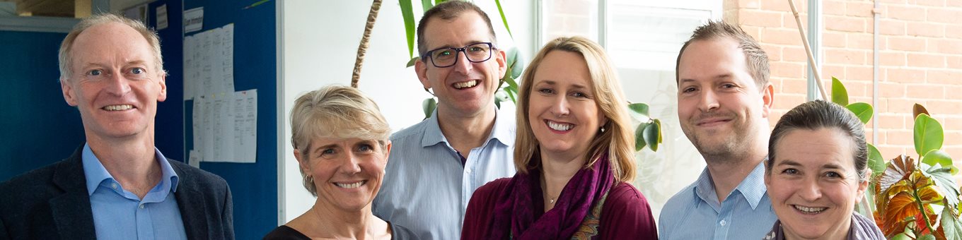 Four members of the Haematology Research Group